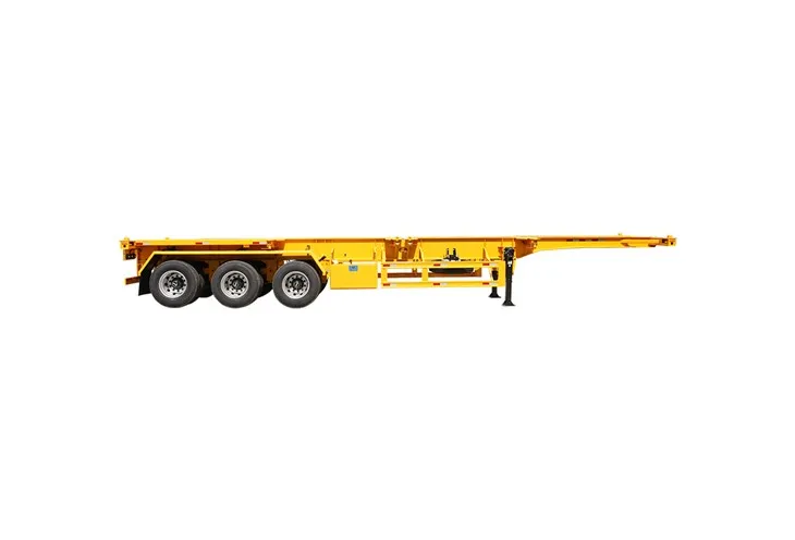 Container Skelett Semi Trailer Till Salu