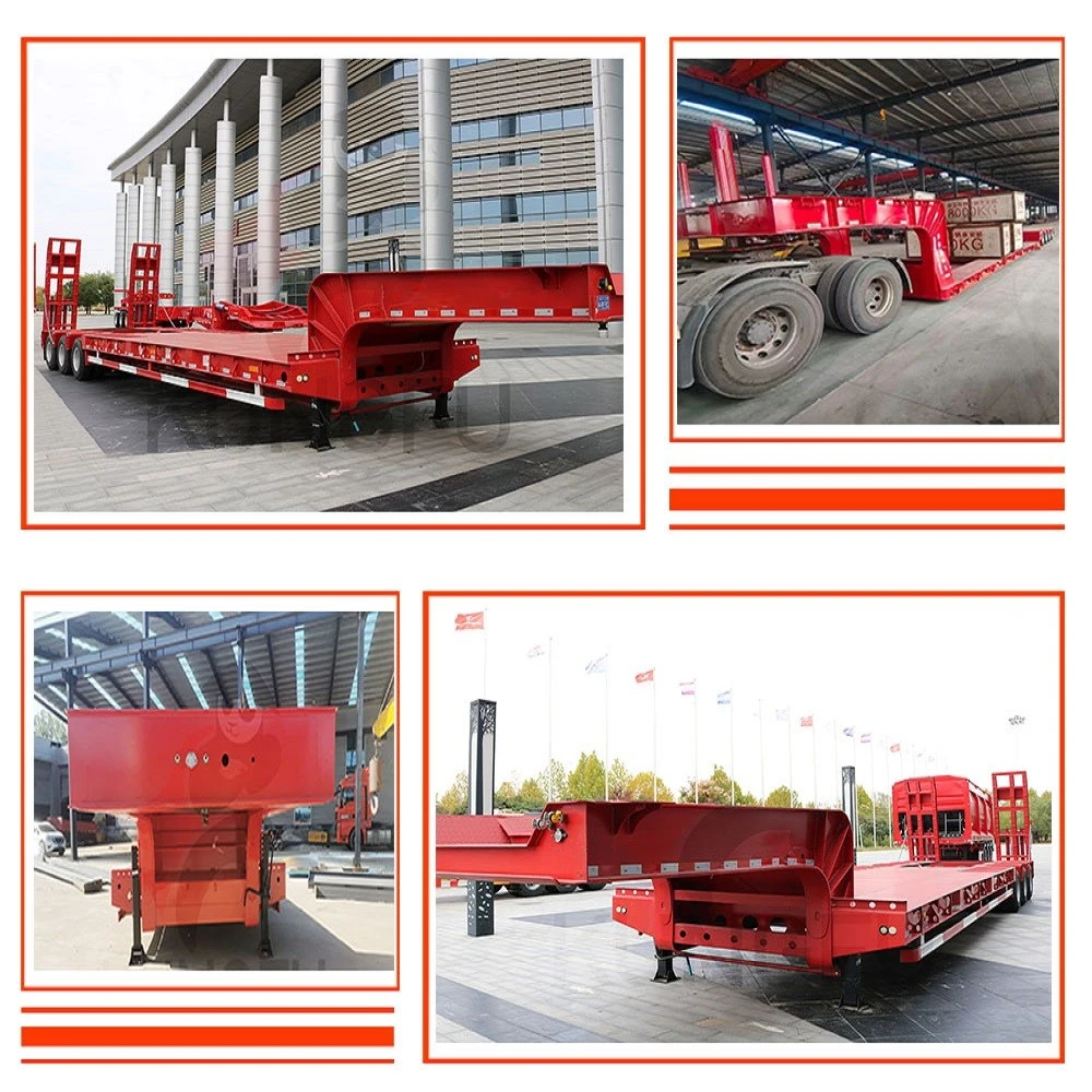 Low bed semi trailer Low bed semi trailer